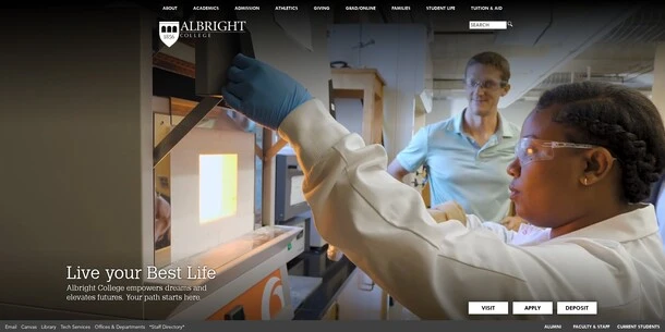 Albright College Website