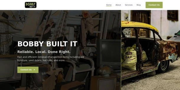 Bobby Built It LLC Website