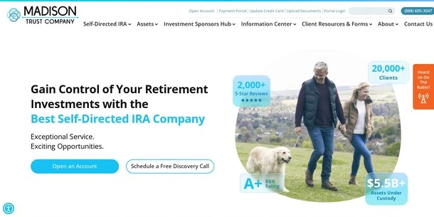 Madison Trust Company Website