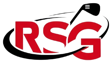 red surge golf logo